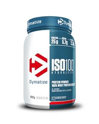 Dymatize ISO 100 Hydrolyzed Strawberry 932g - Hydrolysat de Protéines de Whey + Poudre d'Isolat