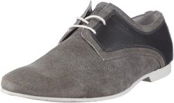 s.Oliver Selection 5-5-13620-28 - Zapatos de Cuero para Hombre, Color Gris, Talla 43