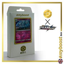 Alolan Ninetales (Alola-Vulvona) 111/181 användbar Holo myboost X Sun & Moon 9 Team Up – Box med 10 engelska pokémon-kort