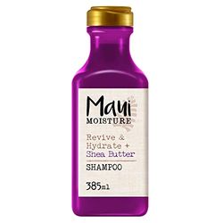 Maui Moisture, Shampoo Revitaliza e Hidrata manteiga de Karité, cabelo seco e danificado, 385 ml