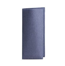 Alvotex CHIC Soft Point 50 Serviettes de table jetables 1/8 plis semblables à du tissu, 32 x 38 cm Bleu foncé