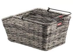 KLICKfix unisex – vuxna bakhjuls-2128051910 bakhjulskorg, svart, 44 x 24 x 20 cm