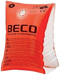Beco Brassards gonflables de Natation pour Enfant Orange Taille 00 (0-2 Ans/Max. APPR. 15 kg)