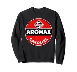 Retro Vintage Gasolinera Aromax Motor Oil Car Garage Sudadera