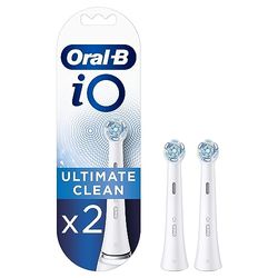 Oral B iO Ultimate Clean Cabezales de recambio, Pack de 2 unidades