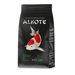 AL-KO-TE, 1 seizoenenvoer voor koïs, zomer, drijvende pellets, 3 mm, hoofdvoer Spirulina 7%, 3 kg