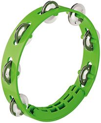 Nino Percussion Tamburello compatto in ABS da 8", 20.30 cm, Verde erba, 49GG