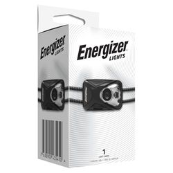 Energizer Mini Rechargeable LED Head Torch, Lightweight, Powerful Bright Rechargeable Headlamp, Water Resistant Headlight for Camping and Running, USB Charging Cable Included