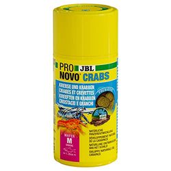 JBL PRONOVO CRABS WAFER, mangime primario per aragoste, granchi e stenopodidae da 1-20 cm, compresse di mangime per aragoste, taglia M, 100 ml