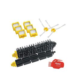 Accessoire iRobot officiel - Kit de maintenance pour Roomba de série 700 - 2 brosses latérales tournantes, une brosse en soie, une brosse batteuse en caoutchouc, 6 filtres AeroVac, 1 outil nettoyage