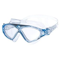 SEAC Vision JR Óculos de natação na piscina e no mar, unissexo para crianças, azul, S