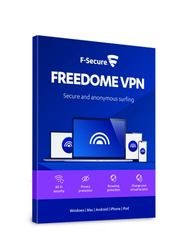 F-Secure FREEDOME VPN | 1 år | 3 enheter | Attach | Köps tillsammans med dator, mobil eller surfplatta