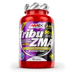 AMIX - Complemento alimentar - Tribu-ZMA - 90 comprimidos - Recuperador muscular - Estimula a testosterona - Aumenta a massa muscular - Complemento desportivo