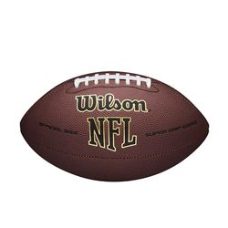 Wilson Pallone da Football della NFL, ad Impugnatura salda., WTF1795, Brown, Official