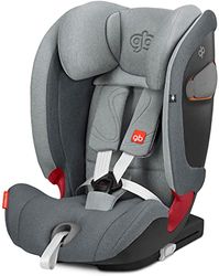 Cybex gb Gold Everna-Fix - Silla de coche para coches con ISOFIX, Grupo 1/2/3 (9-36 kg, De 9 meses a 12 años aprox.) London Grey