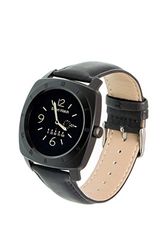 Garett GT16 Leren Smart Horloge - Zwart