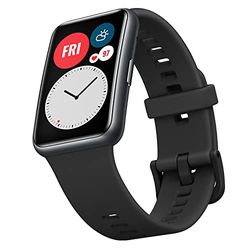 HUAWEI Watch Fit - 1,64" Vivid AMOLED Sherm - Workout Animaties - Batterijduur van 10 Dagen - Graphite Black