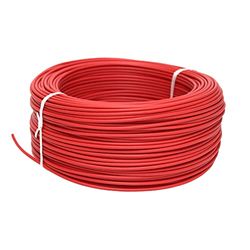 100 m elektrische kabelrol | H07V-K | Sectie 1 x 1,5 mm2 | rode kleur