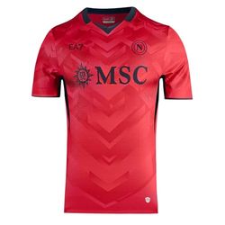 SSC NAPOLI Maglia Gara Portiere Away, EA7 Prodotto Ufficiale, Divisa Goalkeeper Adulto 2024/2025 - XXL