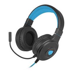 FURY Warhawk Gaming Headset 2.0 with Microphone and Volume Control with RGB Backlight, Black/Blue