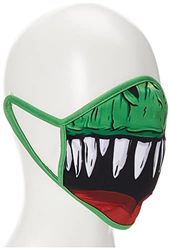 Wild Republic Masque adulte Wild Smiles de pouvant se superposer à un masque à usage médical, réutilisable, lavable, couvrant la bouche et le nez, avec motifs dinosaures