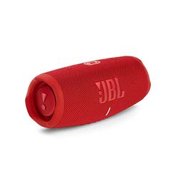 JBL Charge 5 Bluetooth luidspreker in rood ; Draagbare, draadloze luidspreker met diepe bas, IP67-waterbestendig en stofdicht, 20 uur afspeeltijd, ingebouwde powerbank