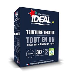 Ideal Teinture Textile Tout en un 350 g Bleu Marine