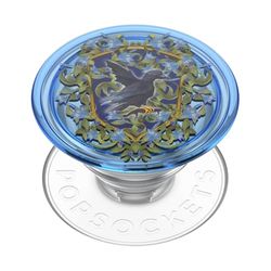 ​-​-​-​-PopSockets Agarre para móvil con Soporte expandible, Harry Potter, Escudo Floral de Ravenclaw