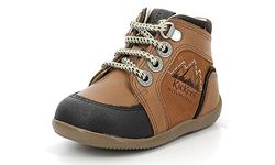 Kickers Baby Jongens Bins Mountain Oxford Schoen, Camel Brown, 24 EU