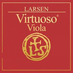 LARSEN STRINGS Viola strängar extra -lång skala 420mm, set loop Medium