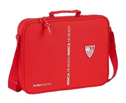 SAFTA Séville FC, Rouge, 380x60x280 mm, Portefeuille extrascolaires