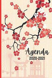 Agenda 2020-2021 Thème Coréen: 16 mois journalier 2020-2021 Septembre 2020 à décembre 2021 - planificateur, semainier simple & graphique