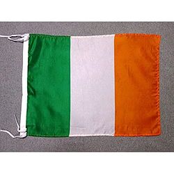 AZ FLAG - Drapeau Irlande - 45x30 cm - Pavillon Irlandais Polyester Léger Avec Deux Cordelettes - 20g