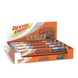 Dextro Energy I Energy Gums | Cola + Caffeine I Pocket Size Energy on the Go | For active lifestyle| Good Taste I Vegan I 8 x 45 g