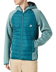 JACK & JONES Jcologan Hybrid Jacket Sn Herenjas, Deep Teal, S