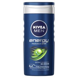 Nivea Men Gel Doccia 3 in 1 Energy 250 ml
