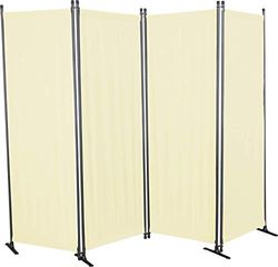 Angerer Paravent 4 pièces Swingtex Ivoire