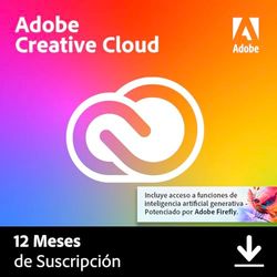 Adobe Creative Cloud | Standard | 1 Año | PC/Mac |Descarga Digital