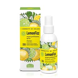 Helan, I Sorbetti LemonFizz - Acqua Profumata Donna e Uomo Spray Idratante e Analcolica, Lozione Tonificante con Estratti di Lime e Zenzero, Tonico Viso e Corpo Rinfrescante con Vitamina C, 100 ml