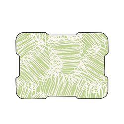 Bonamaison, Digitaal bedrukte muismat, antislip onderkant, voor kantoor en thuis, afmetingen: 22x18 cm