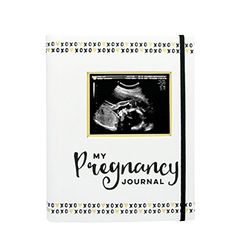 Pearhead My Pregnancy Journal, Milestone Keepsake Memory Book voor pasgeborenen, fotoalbum, genderneutraal babycadeau, 74 invulpagina's, 1 stuks (verpakking van 1)