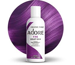 Adore tinta semipermanente per capelli, 114 viola (Violet Gem)