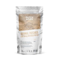 Patch Adam CBD Infused Patches - 16mg CBD Isolate with 24-Hour Release, Easy Application, Hassle-Free Absorption - Pack of 15 Pain Relief Patches