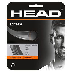 HEAD Lynx Cordage Pur Raquette Mixte Adulte, Anthracite, 16