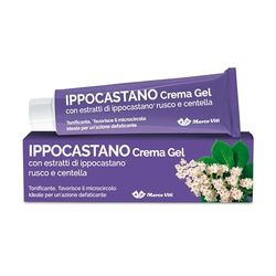 Ippocastano - Crema Gel, 100 ml, Azione Defaticante, per il Benessere delle Gambe Pesanti, con Estratto di Ippocastano, Senza Parabeni