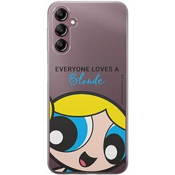 ERT GROUP mobiltelefonfodral för Samsung A14 4G/5G originalt och officiellt licensierat The Powerpuff Girls mönster 012 optimalt anpassad till formen på mobiltelefonen, gedeeltelijk transparant