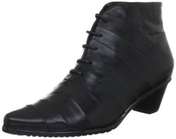 Piazza 960664 dames fashion halfhoge laarzen & enkellaarzen, zwart zwart 1, 40 EU
