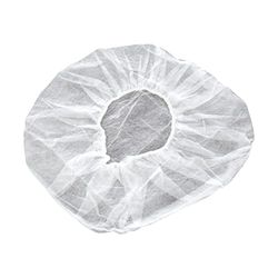 Silverline - Gorros descartáveis, 100 peças tamanho único (511087)
