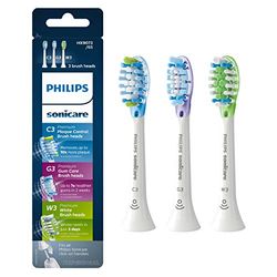 Philips Sonicare HX9073/65 borstelkop 3 stuks wit