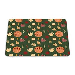Bonamaison, Rectangular Digital Printed Mouse Mat Non-Slip Bottom for Office and Home Size: 22 x 18 cm